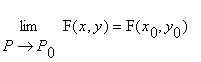 limit(F(x,y) = F(x[0],y[0]),P = P[0])
