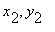 x[2], y[2]